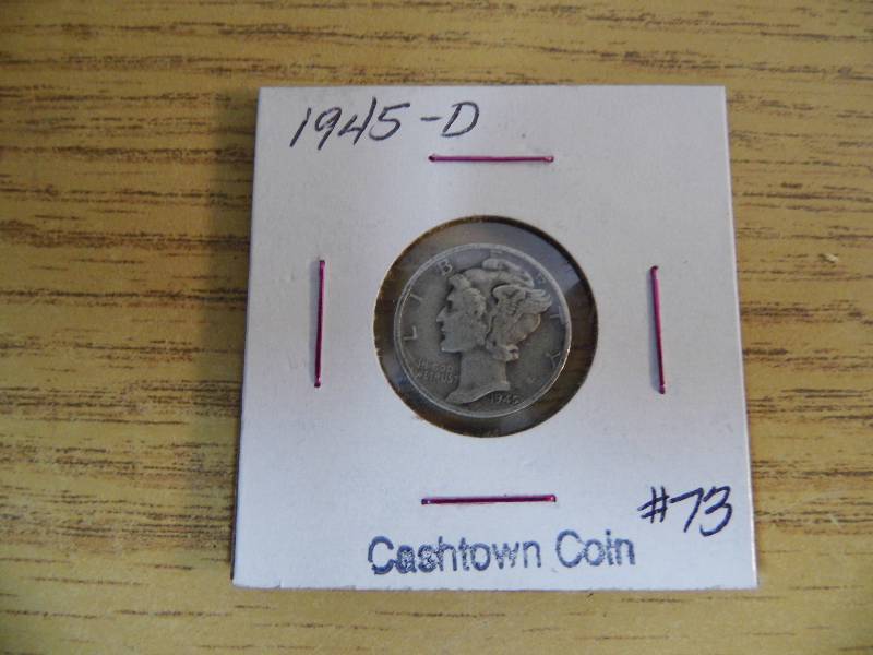1945-D Mercury Dime