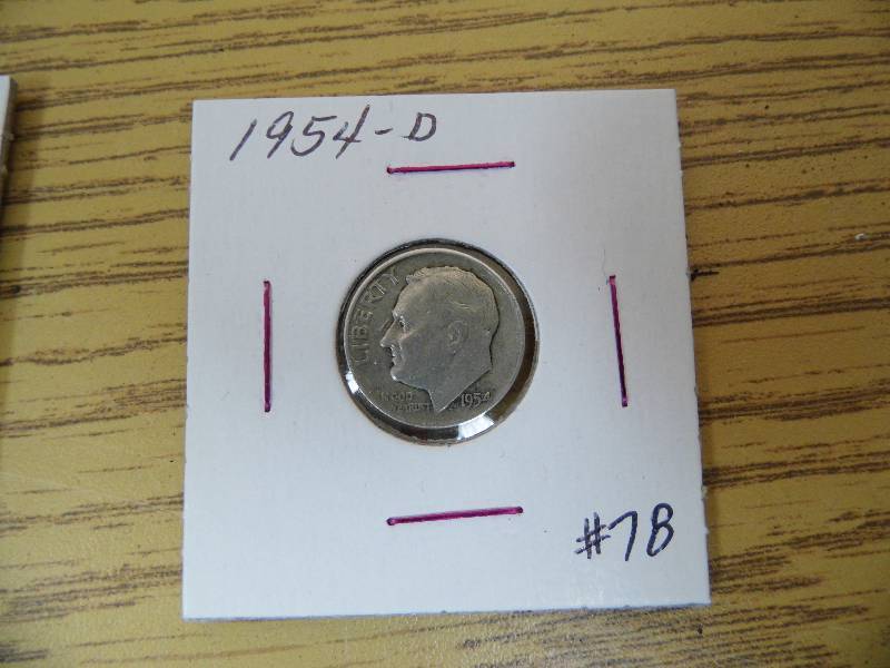 1954-D Roosevelt Dime