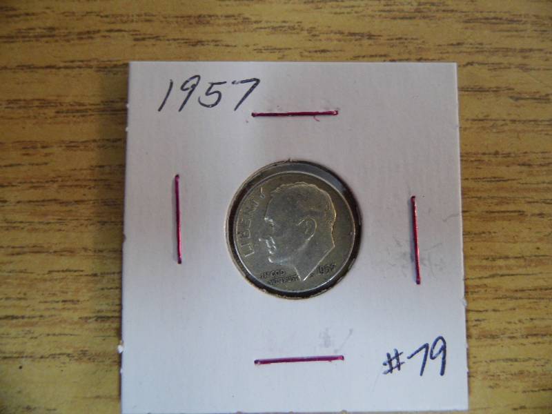 1957 Roosevelt Dime