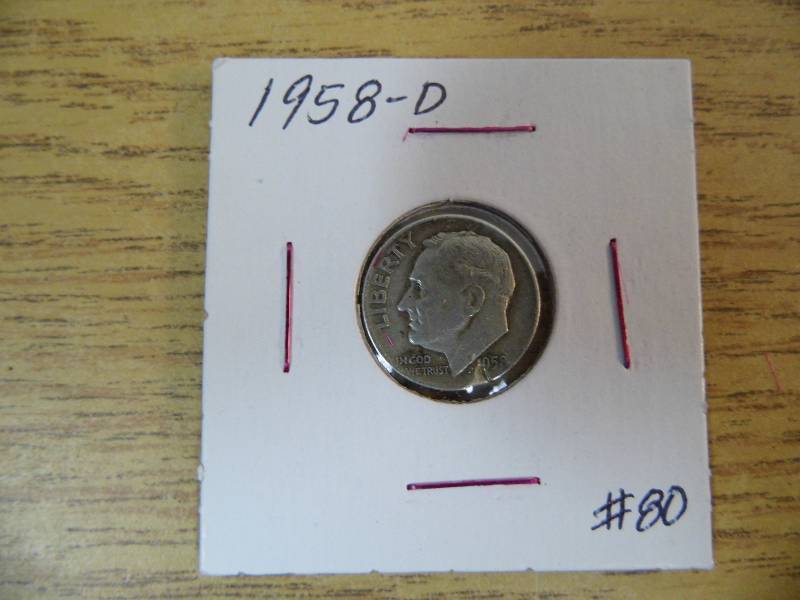 1958-D Roosevelt Dime