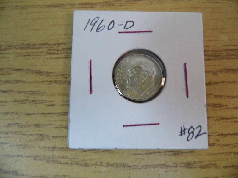 1960-D Roosevelt Dime