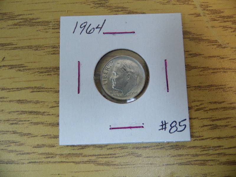 1964-Roosevelt Dime