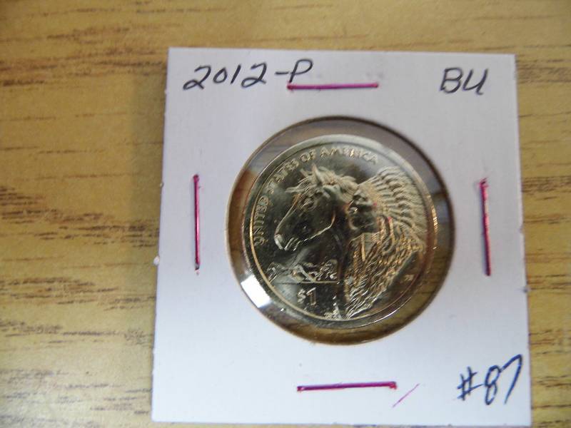 2012-P BU Trade Routses in the 17th Century Dollar