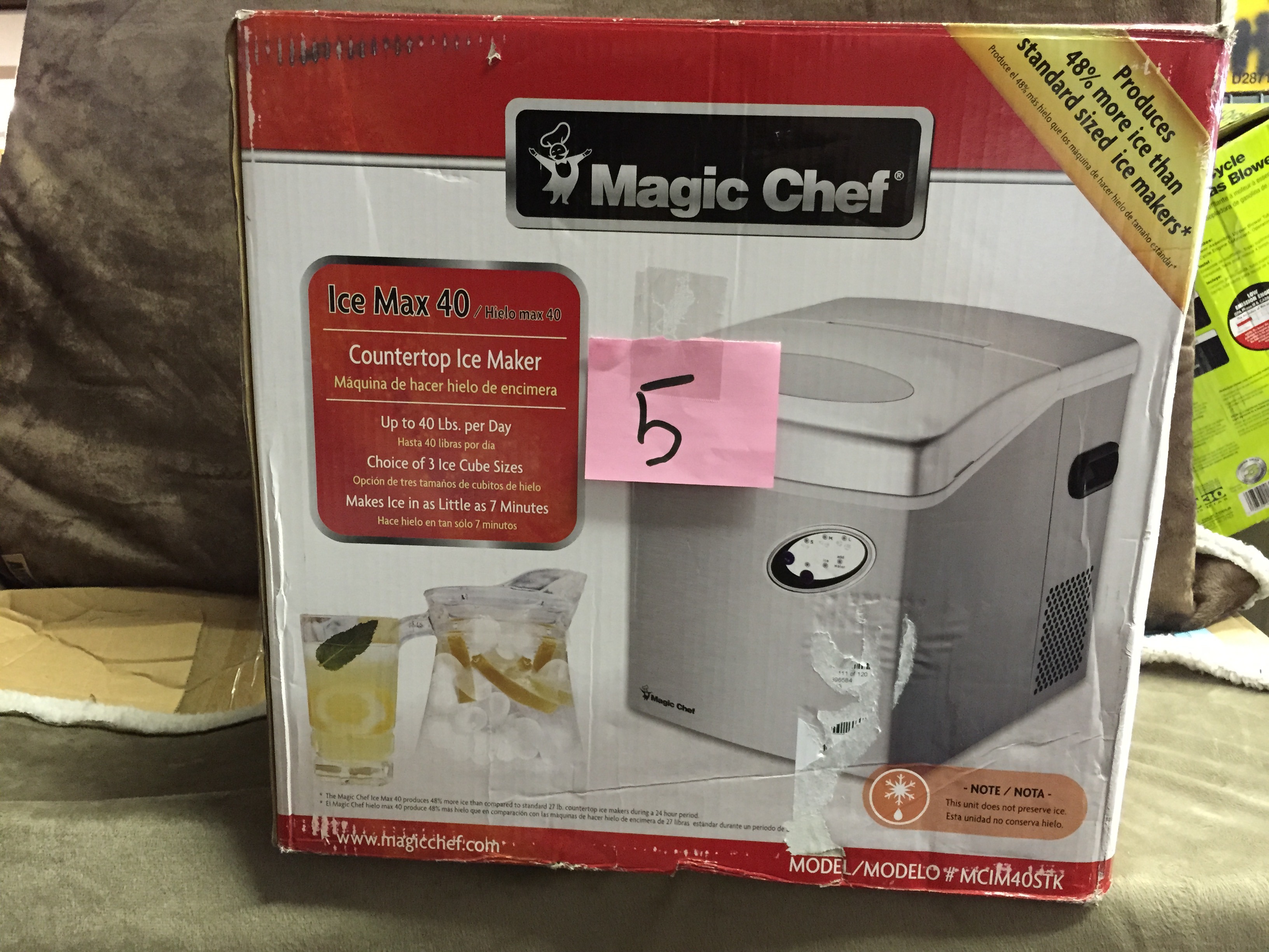 Magic Chef Portable Ice Maker