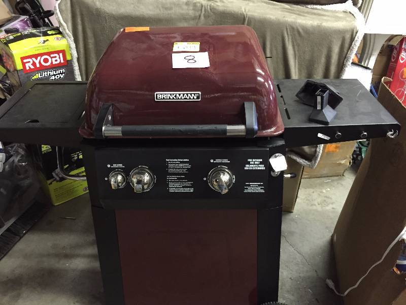Brinkmann 2 Burner Propane gas Grill whit side burner