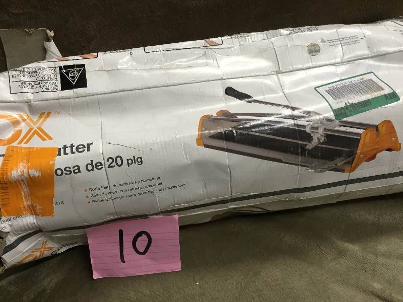 Hdx 20 In. Rip Ceramic Tile Cutter