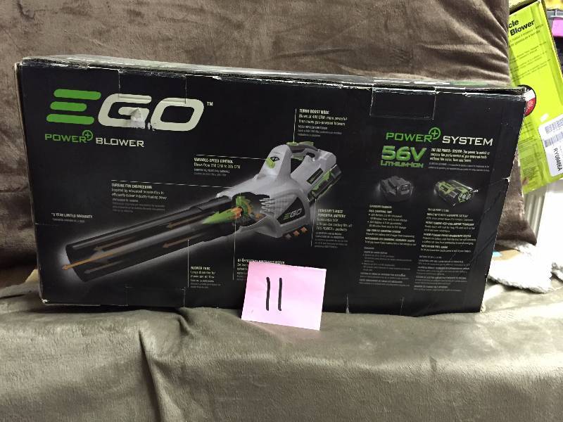 Ego - LB4801 - Handheld Blower, Battery, 56V, 4A11