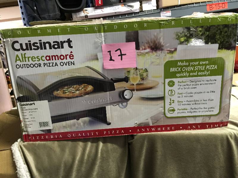 Cuisinart Alfrescamore Outdoor Portable Pizza Oven