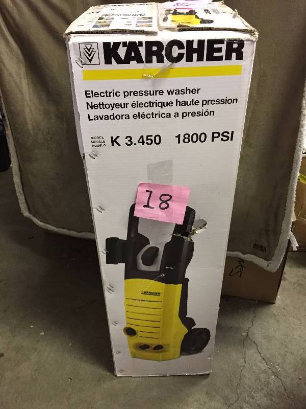 Karcher 1.601-770.0 Washer Electric Press 1800 PSI