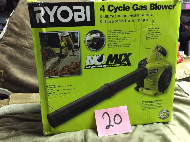 Ryobi Ry09466a 155 Mph 400 Cfm 4-cycle Handheld Gas