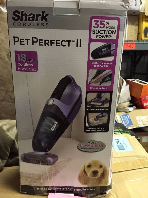 Shark Pet Perfect II SV780 Handheld Vacuum - Bagless