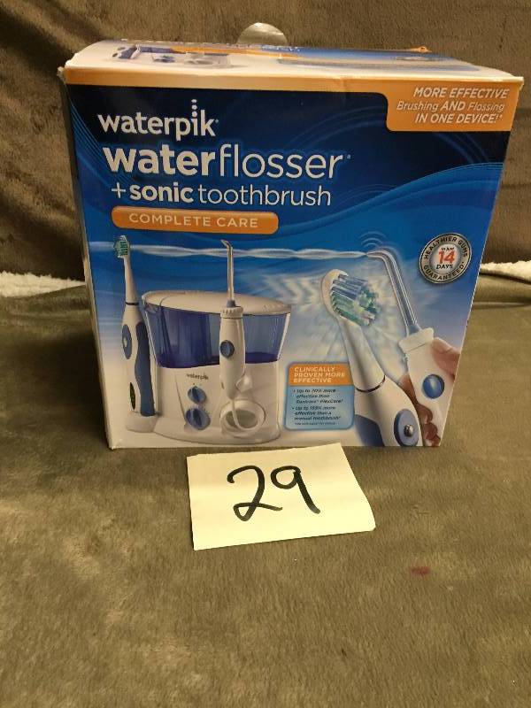 Waterpik Wp-900 Ultra Water Flosser And  Sonic Toothbrush Complete