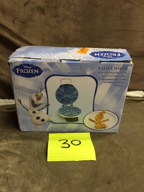 Disney Frozen Olaf Waffle Maker