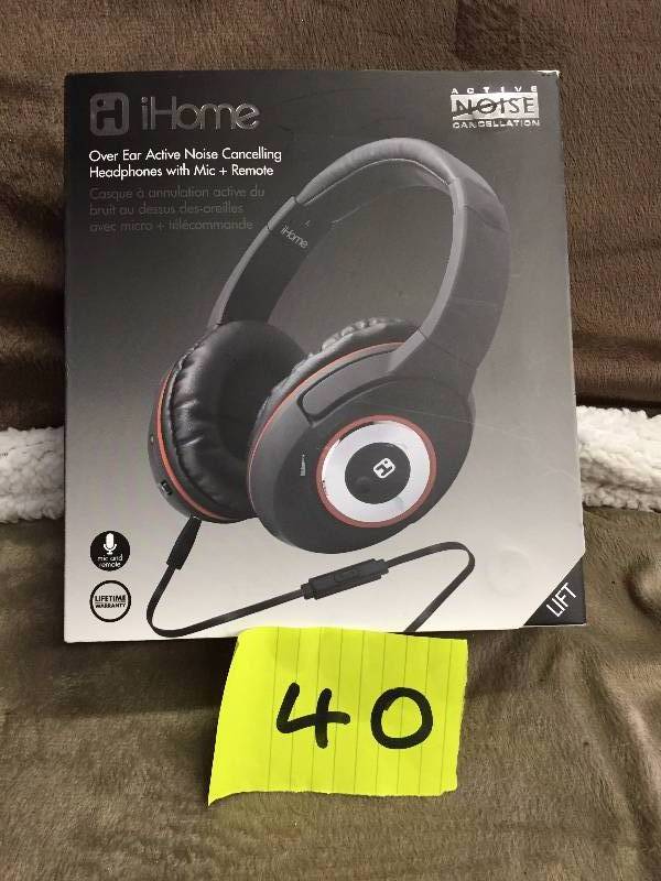 iHome Noise canceling headphones