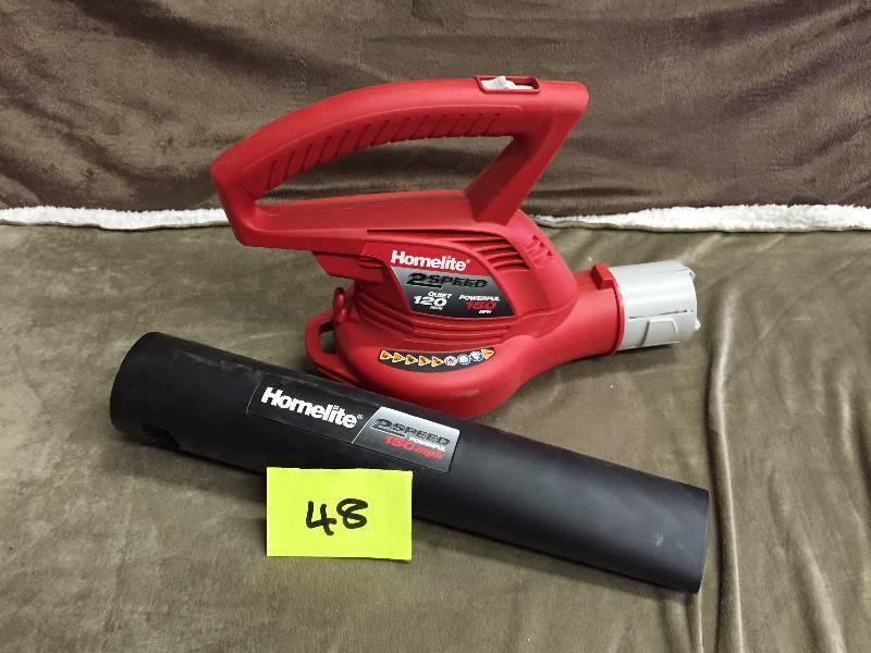 Homelite 2 Speed 7 amp  Electric  Blower