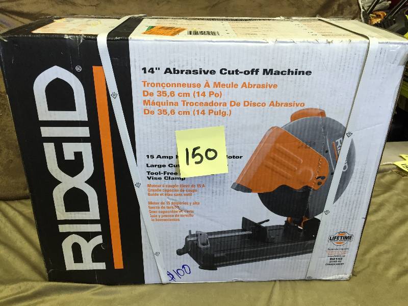 Ridgid 14 Abrasive Cut-off Machine
