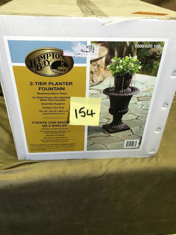 2 Tier Planter Fountain