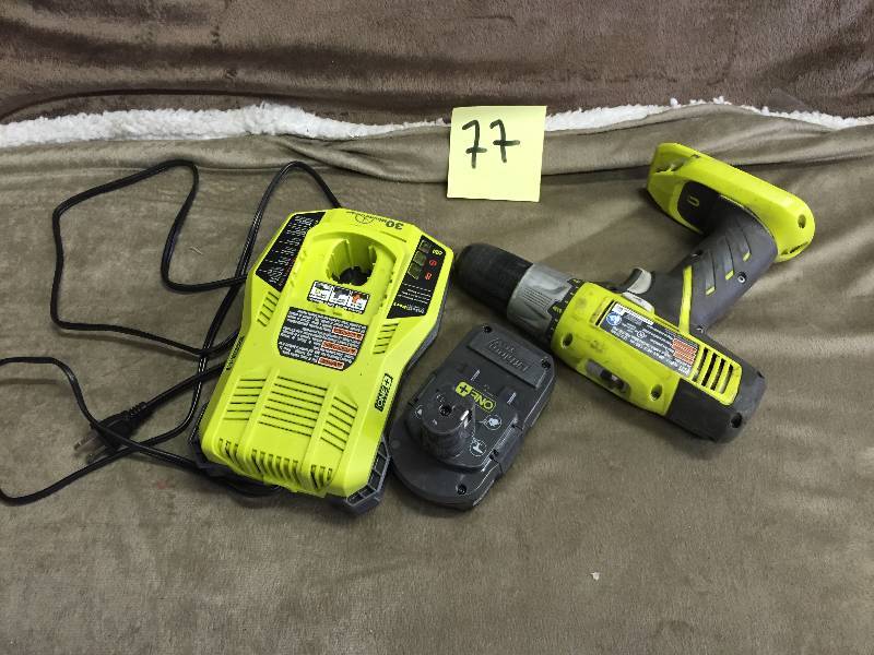 Ryoby Cordless Drill and Charger