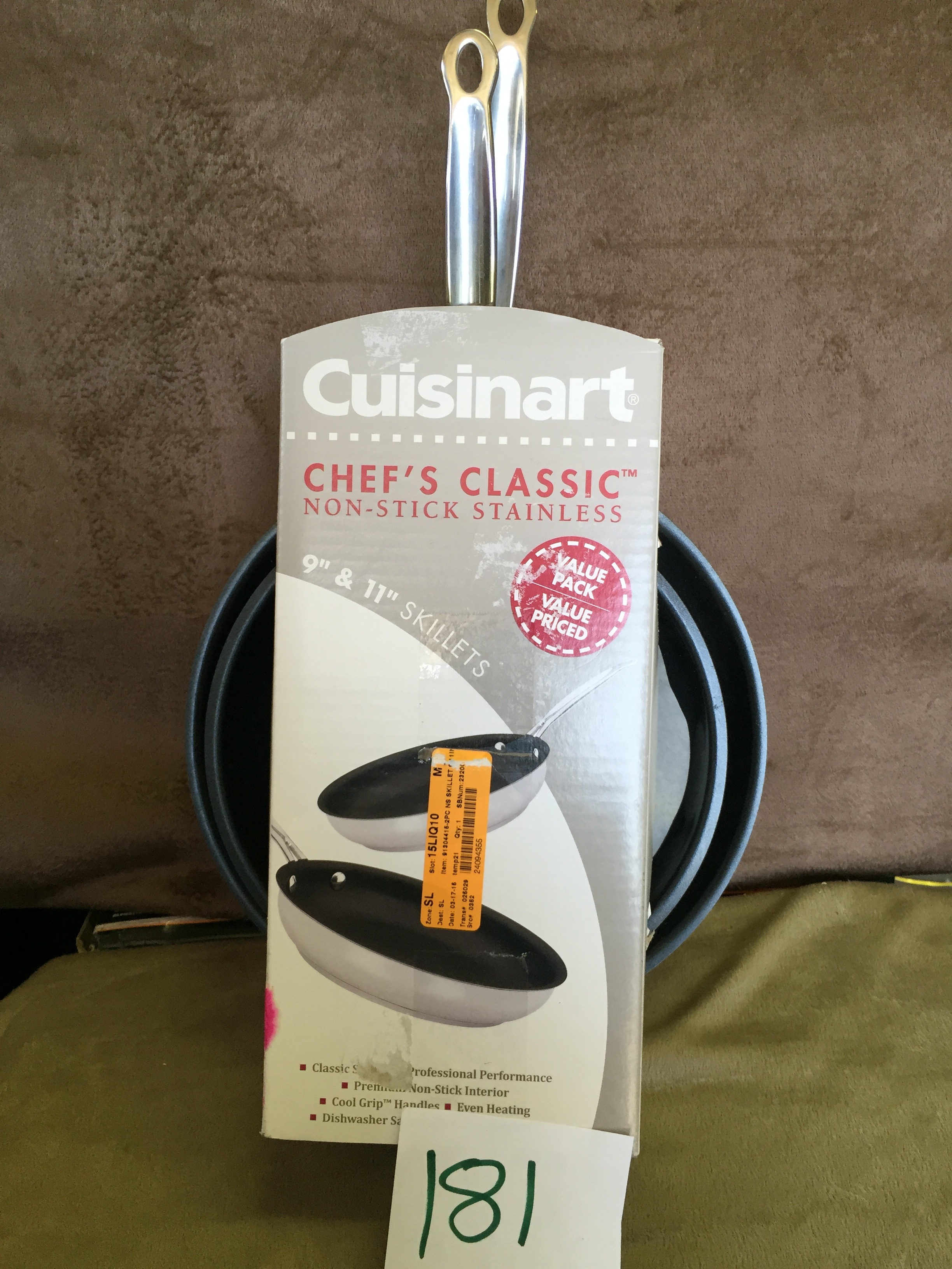 Cuisinart Non Stick Stainless Skillets
