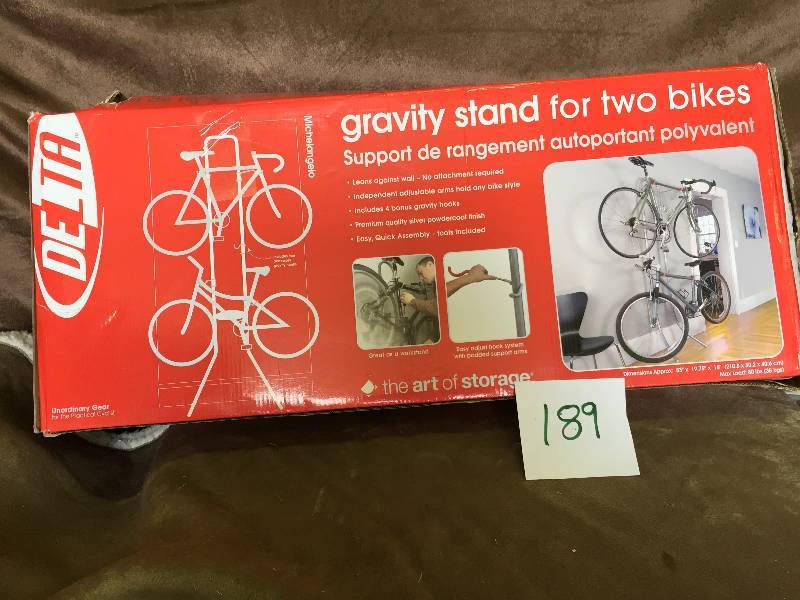 Gravity Stand for 2 Bikes