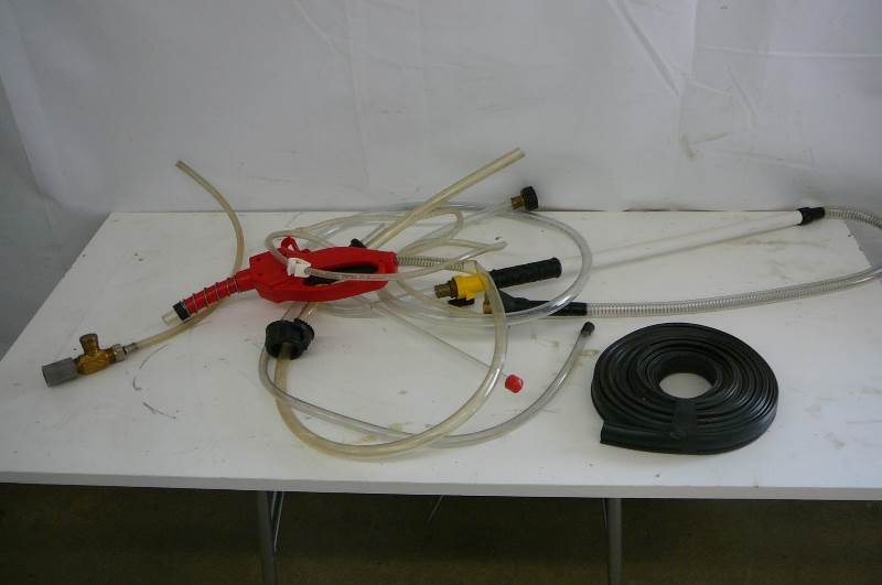 Gas Hand Pump, Water Flushing Stuff