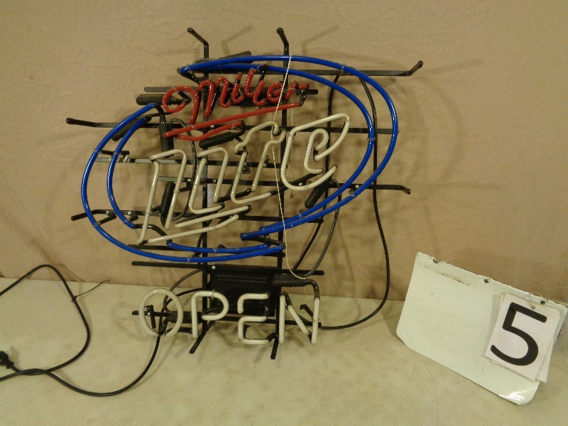 Miller Light Neon Light