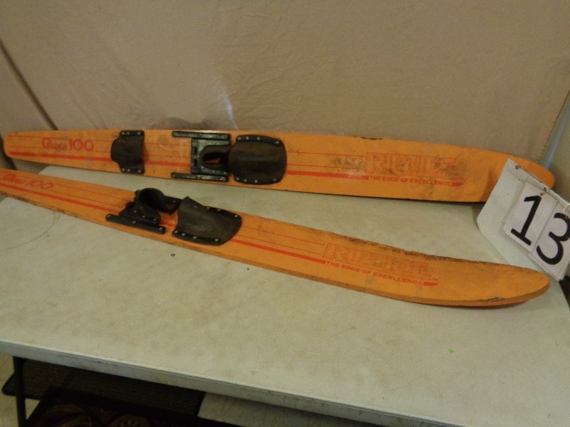 Wood Water Skis