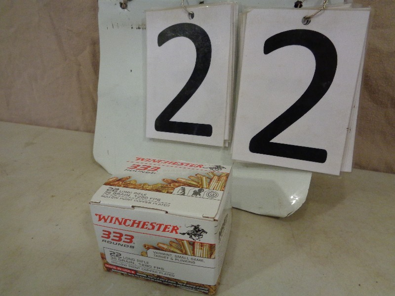 333 Rounds of Winchester 22 LR