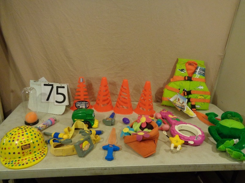Child Life Jacket and Toys