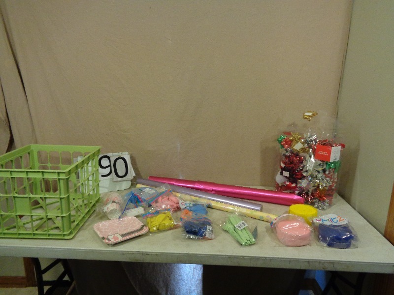 Party Supplies and Wrapping Paper