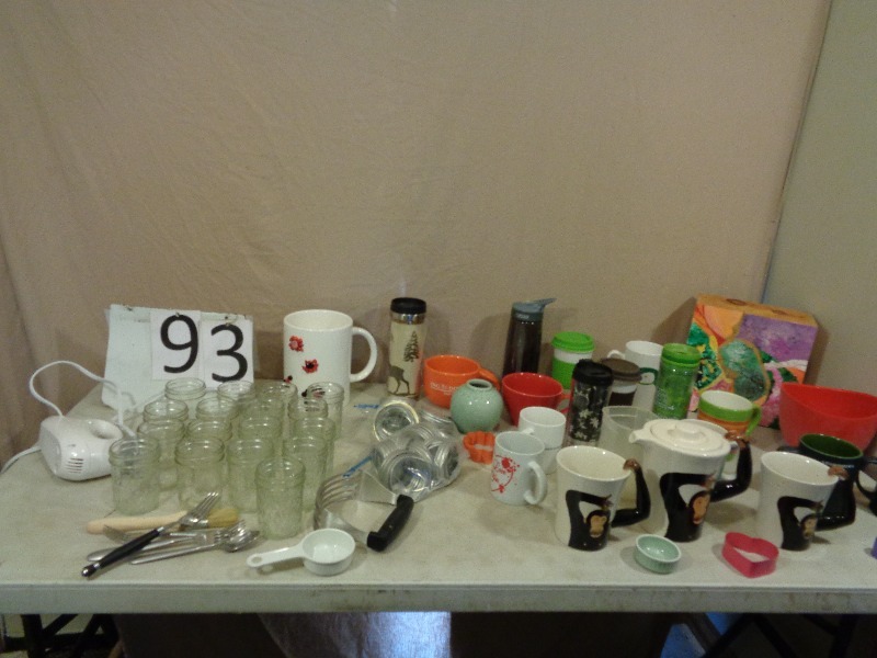 Canning Jars, Coffee Mugs and More