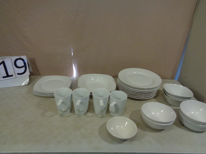 White Dishes