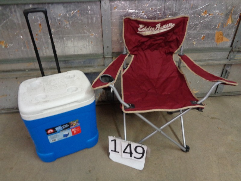 Bag Chair and Cooler
