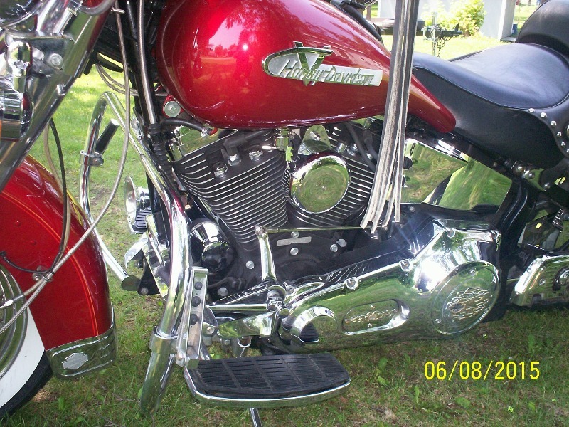 92 HARLEY SOFT TAIL HERITAGE-LOW LOW MILES AND ALL TRICKED OUT