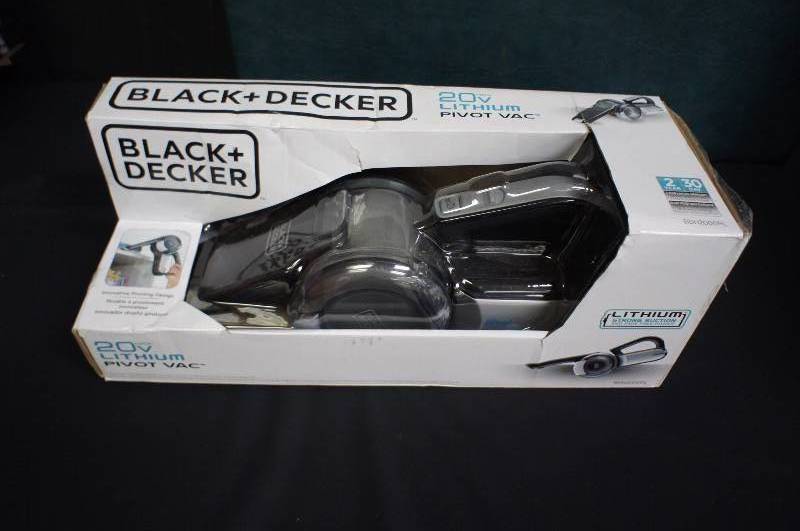 Black  Decker Portable Pivot Vac