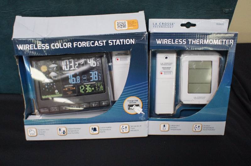 Lacrosse Technology Wireless Thermometer & Weather Forecaster