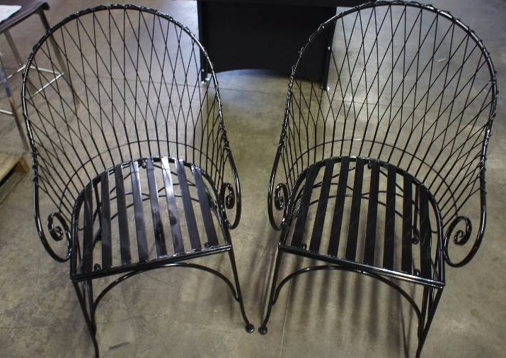 Barrel Bistro Arm Chairs