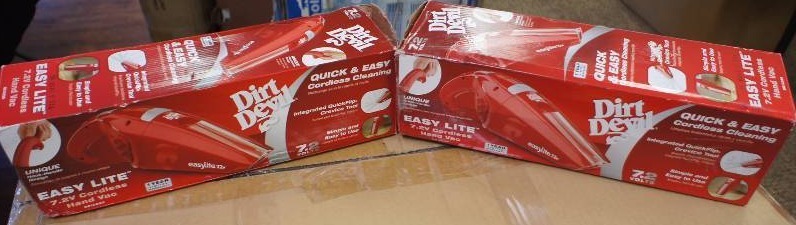 Dirt Devil Easy Lite 7.2 volt Cordless Vaccuums