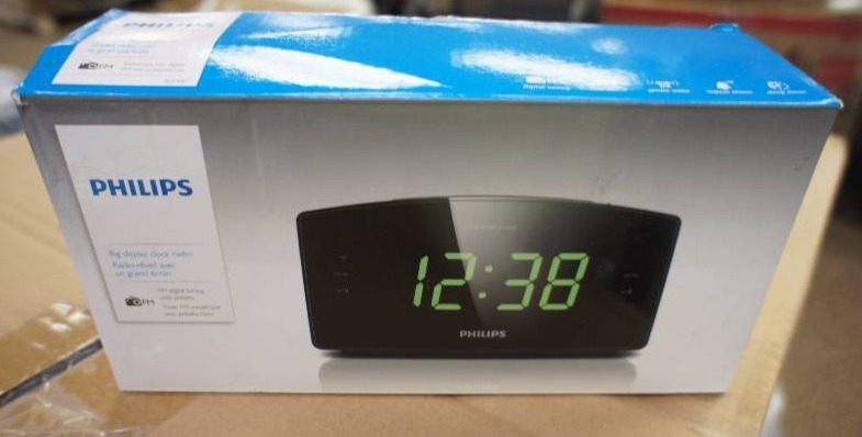 Phillips Big Display Clock Radio
