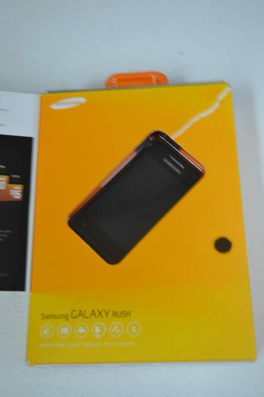 New Boost Mobile Samsung Galaxy Rush 3G Smartphone