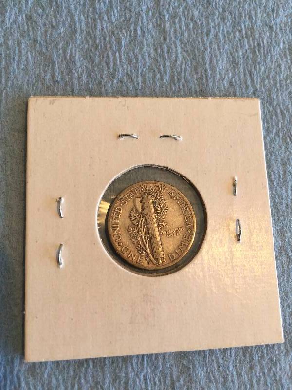 1941 D MERCURY DIME