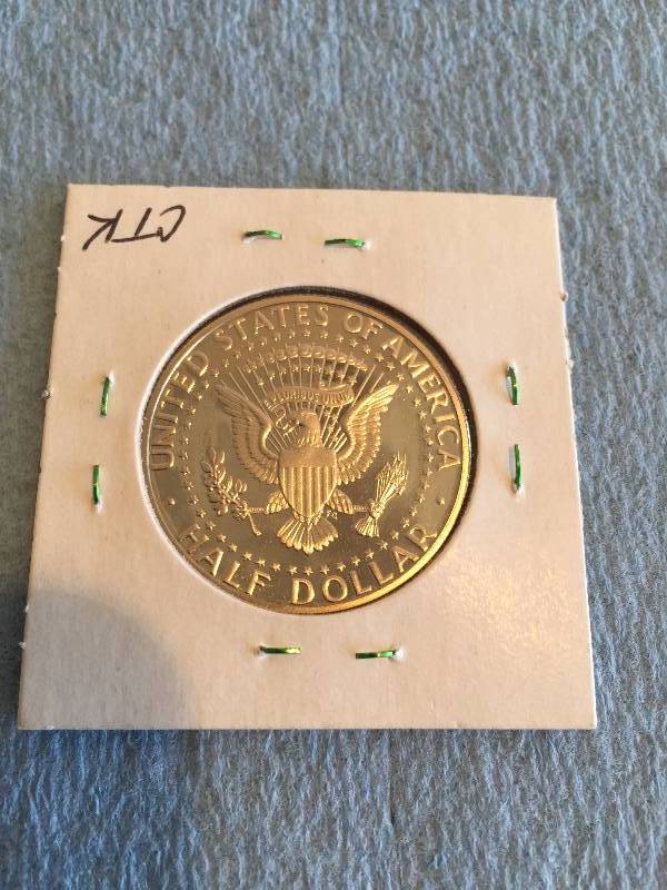 1996 S PROOF KENNEDY HALF DOLLAR
