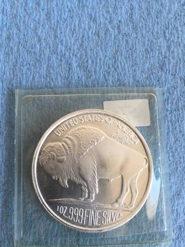 ONE OUNCE .999 SILVER ROUND INDIAN