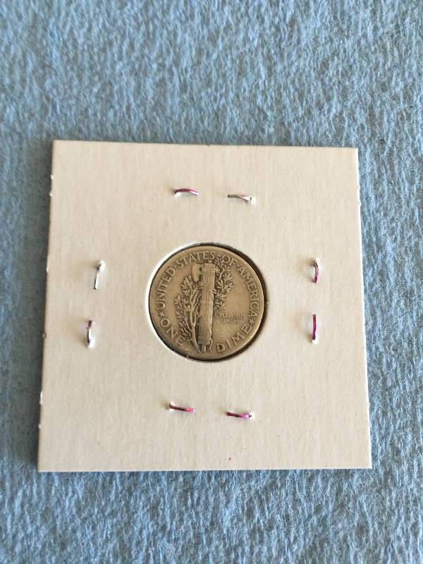 1942 MERCURY DIME