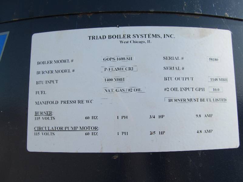 Triad Boiler