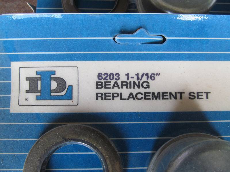 (6) Trailer Bearing Sets
