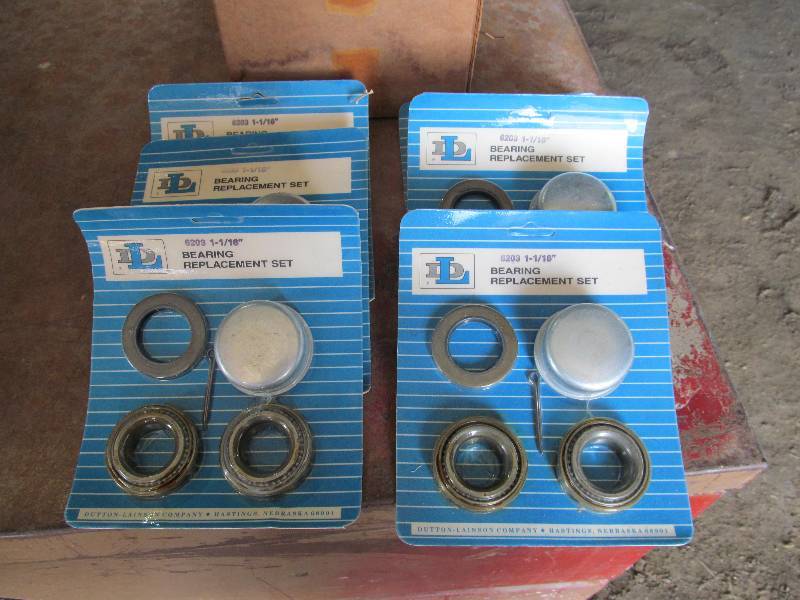 (6) Trailer Bearing Sets