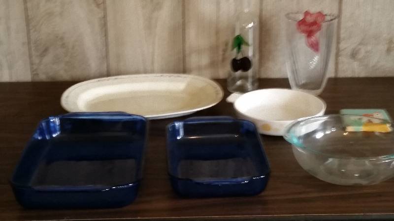 Pyrex and other items