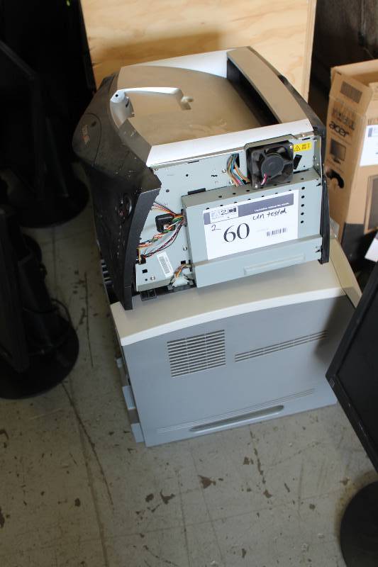 lot 60 image: Lot of(2) Lexmark Printers Including Types Laser Printer 4505 Laser Printer T642.