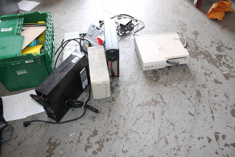 lot 62 image: Lot of (6) Miscellaneous Back-UPS Hardware & Parts.